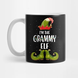 Im The Grammy Elf Shirt Matching Christmas Family Gift Mug